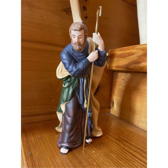 Kirkland Signature Porcelain Nativity Joseph Hand Painted  75177 Replacement - Picture 1 of 5
